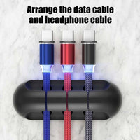 Thumbnail for Silicone USB Cable Organizer