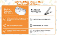 Thumbnail for SafeClip 2-in-1 Electric Nail Trimmer