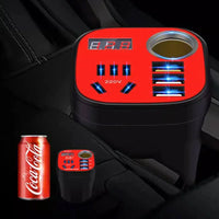 Thumbnail for Car Mounted Cup Type Inverter Converter QC Charger