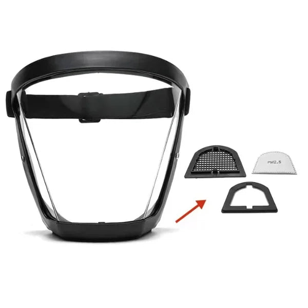 Anti-Dust & Fog-Resistant Face Shield