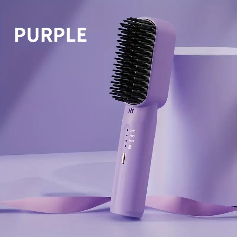 FlexiStraight - Portable Cordless mini hair straightening comb