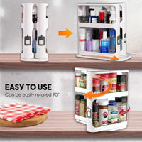 Thumbnail for Double-Tier Rotating Spice Rack Organizer for Kitchen🔥 The Last Day 30% OFF 🔥