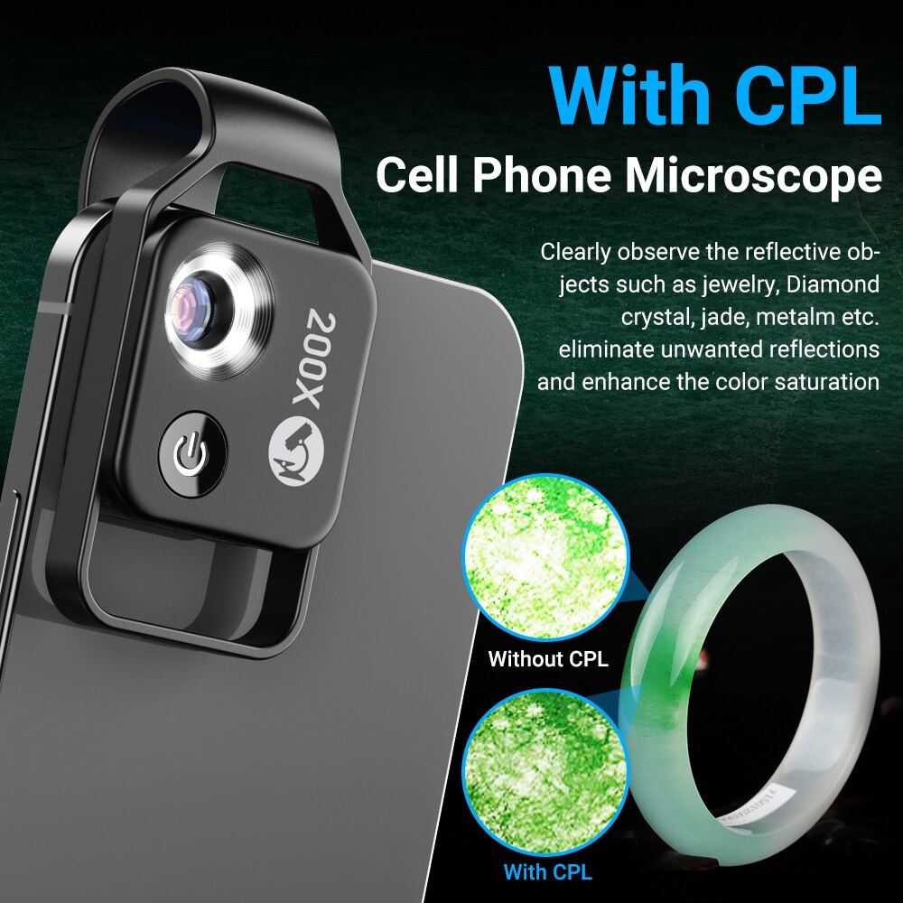 🔥LAST DAY SPECIAL SALE 60% OFF 🔥200X Mobile Microscope