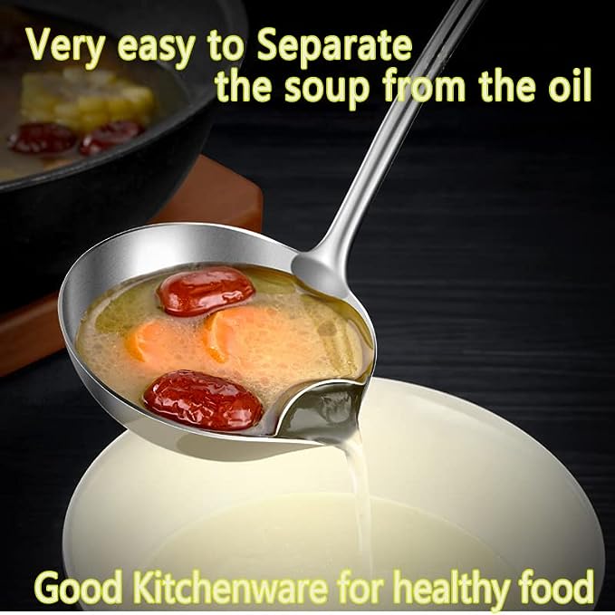 304 Stainless Steel Oil Separator Spoon