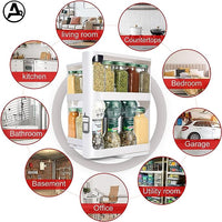 Thumbnail for Double-Tier Rotating Spice Rack Organizer for Kitchen🔥 The Last Day 30% OFF 🔥