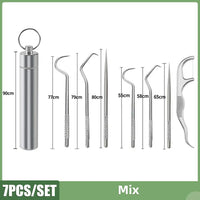 Thumbnail for Stainless Steel Toothpicks 7 Pcs