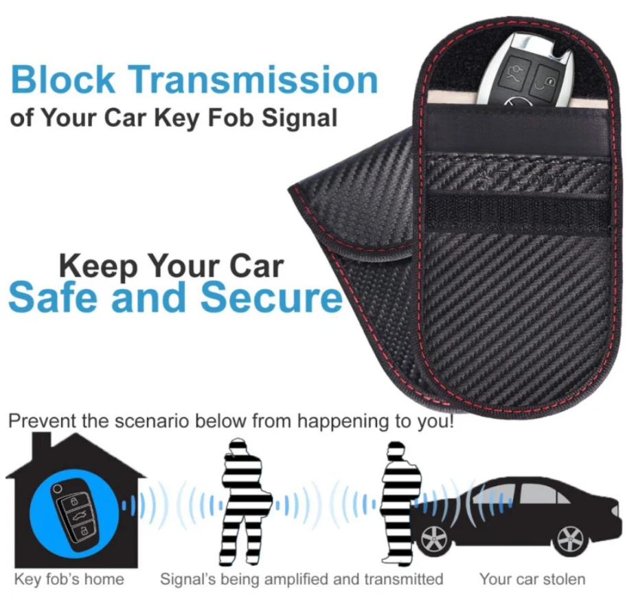 Car Key Signal Blocker Bag