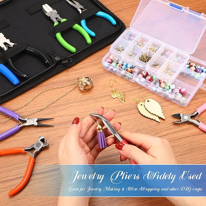 Jewelry Making Pliers Tool Kit
