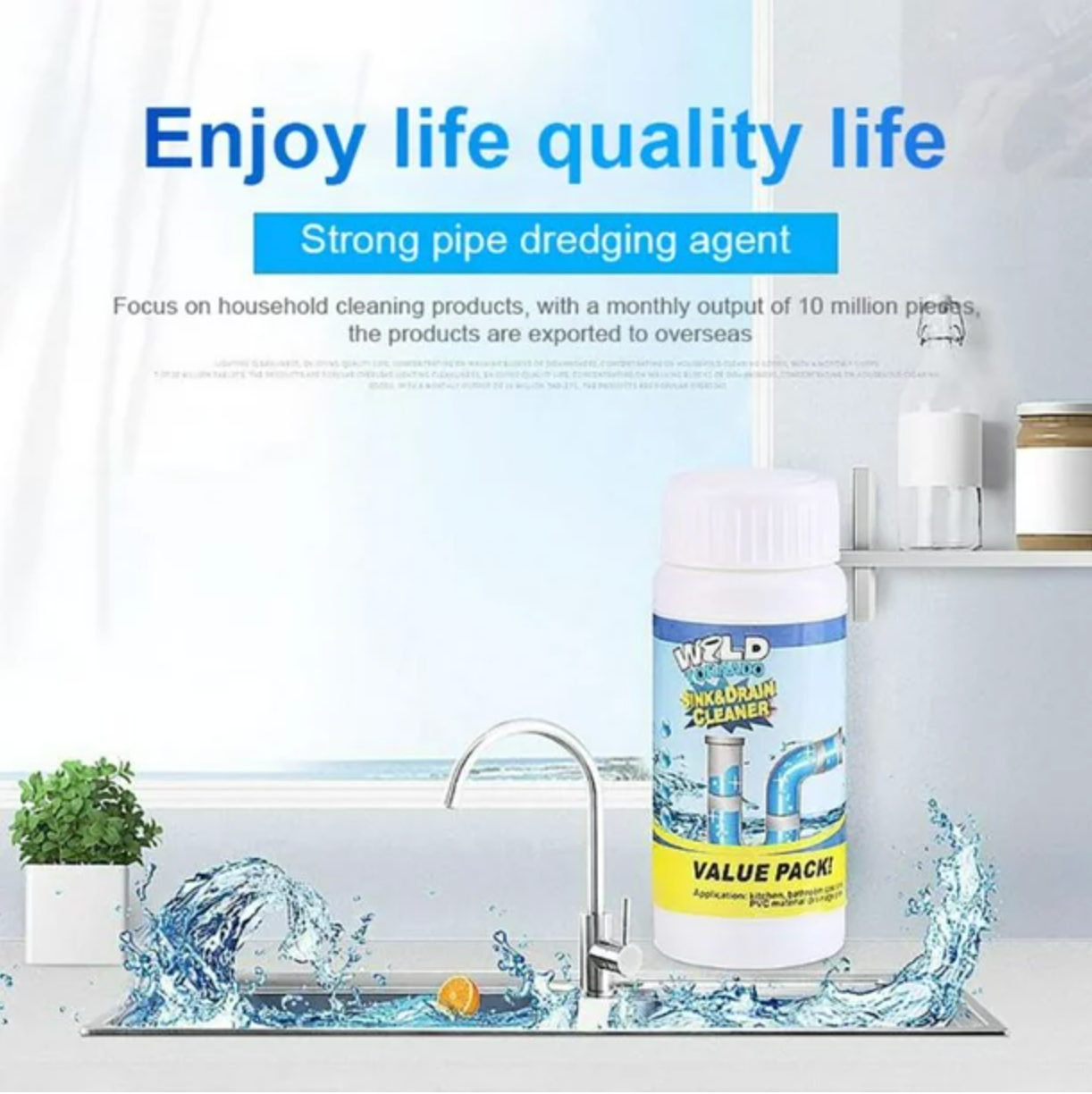 Powerful Sink and Drain Cleaner🔥 Last Day Special Sale 33% OFF 🔥