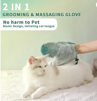 Thumbnail for 2 in 1 Pet Hair Glove & Pet Fur Remover Glove