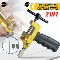 Thumbnail for 2 in 1 Tile Glass Cutter