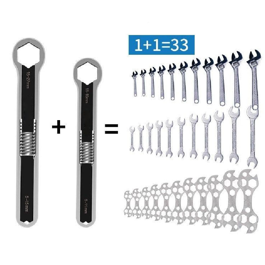 Universal Wrench Set Drop Forged