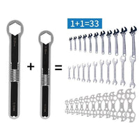 Thumbnail for Universal Wrench Set Drop Forged