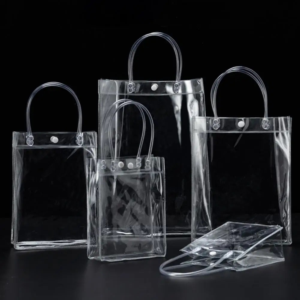 🌲 Early Christmas Sale - SAVE OFF 50% 🎁 Clear Gift Bag with Handles
