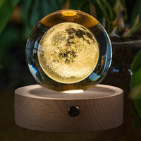 Thumbnail for 3D Crystal Ball with Led Light