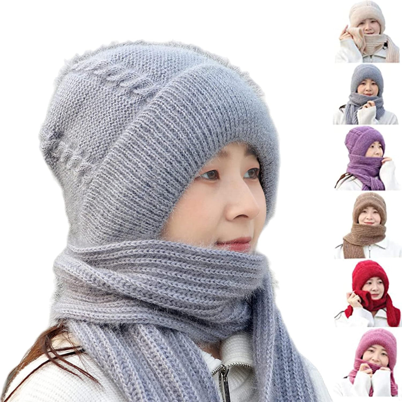 🌲 Early Christmas Sale - SAVE OFF 60% 🎁 2 in 1 Scarf Hat