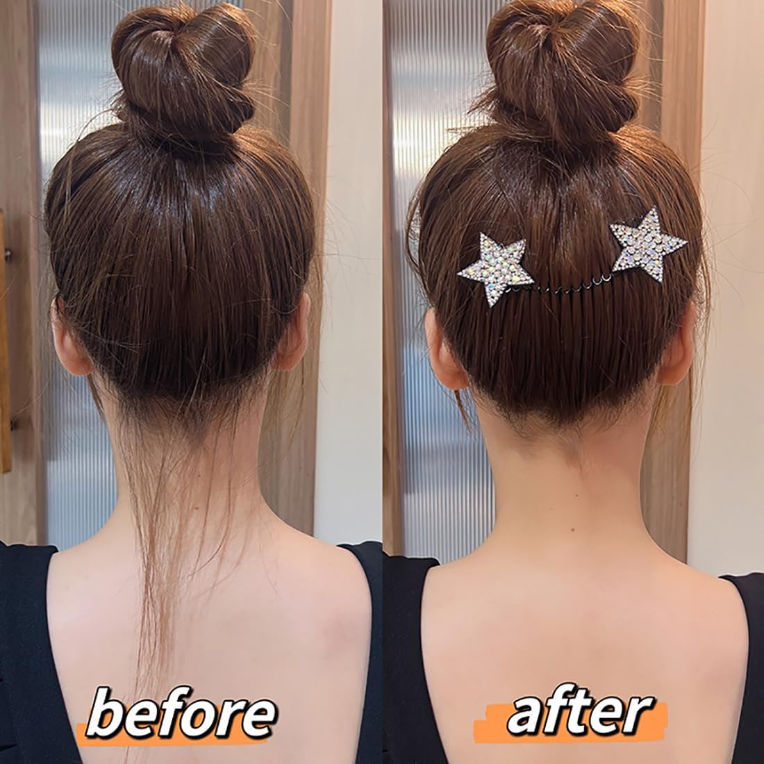 Invisible Star Hair Clip