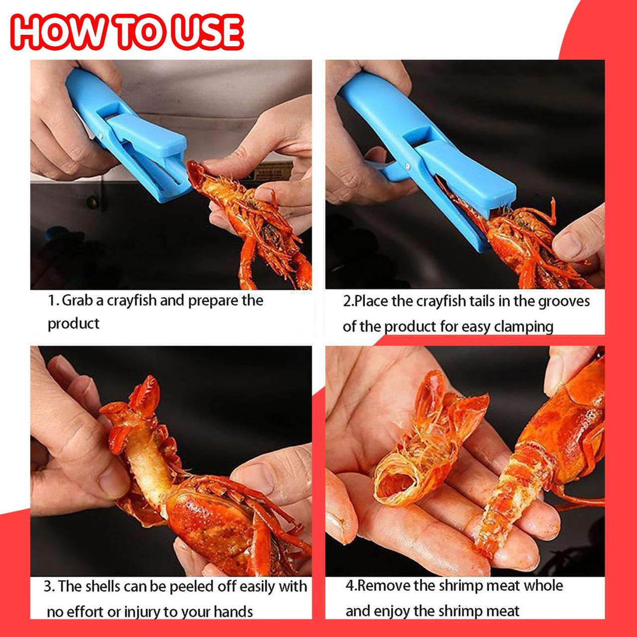 Crawfish Sheller Tool (3pcs)