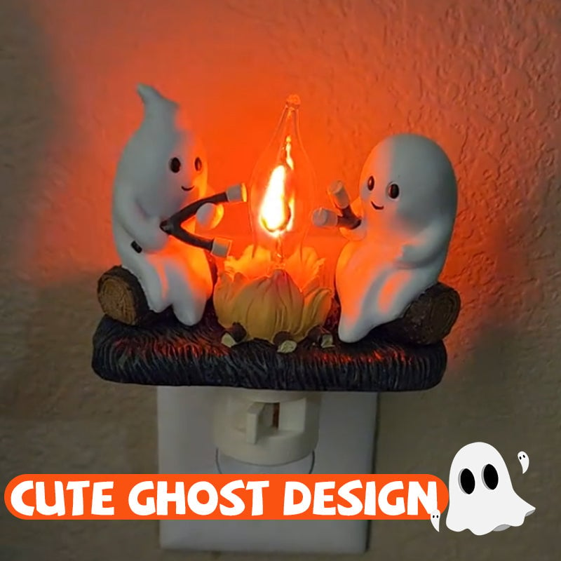 GhostGlow Campfire Nightlight