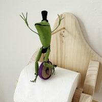 Thumbnail for Frog Bike Toilet Paper Holder