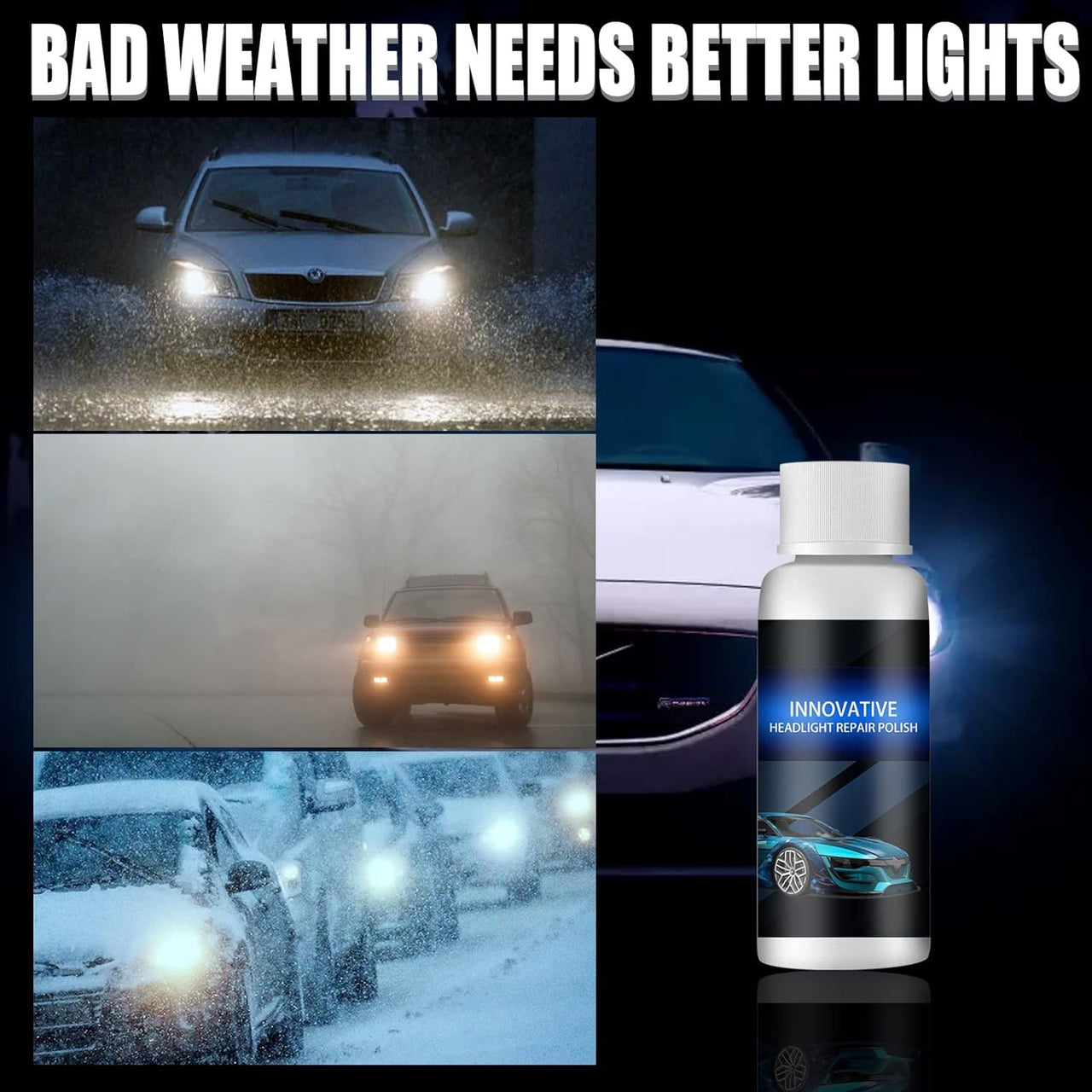 🔥LAST DAY SPECIAL SALE 66% OFF 🔥Car Headlight Polishing Agent