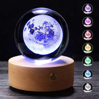 Thumbnail for 3D Crystal Ball with Led Light