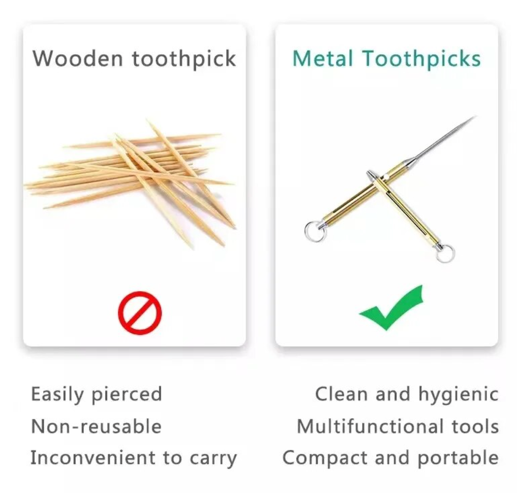 🔥LAST DAY SPECIAL SALE 60% OFF🔥 Toothpick Titanium