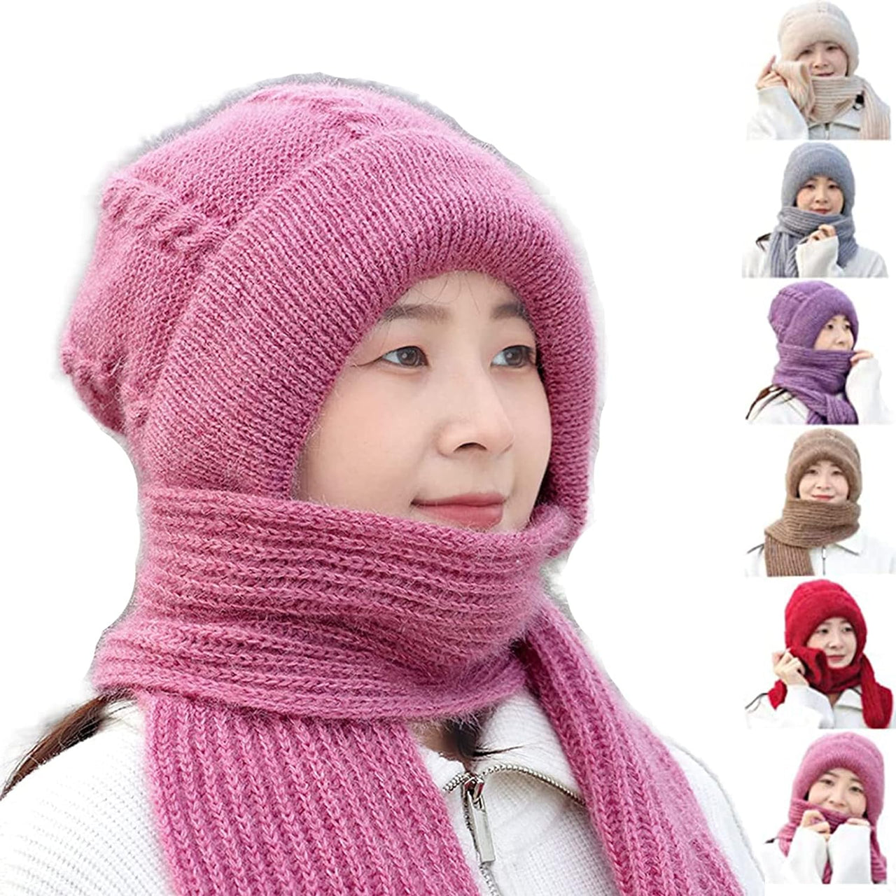 🌲 Early Christmas Sale - SAVE OFF 60% 🎁 2 in 1 Scarf Hat