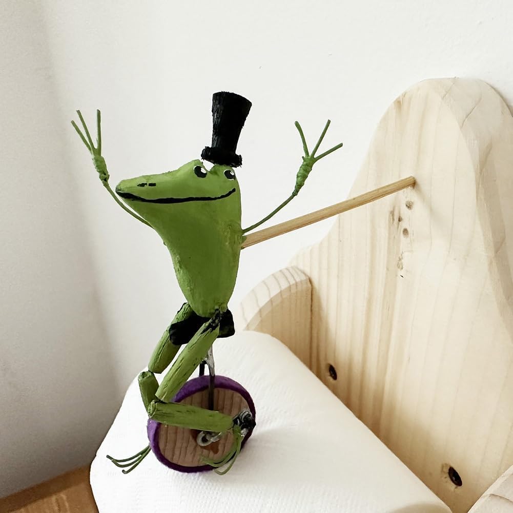 Frog Bike Toilet Paper Holder