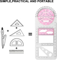 Thumbnail for Nearockle Multifunctional Geometric Ruler