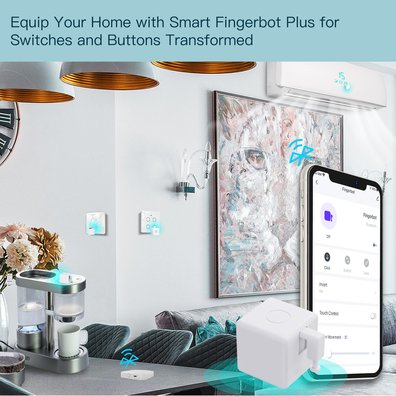🔥LAST DAY SPECIAL SALE 30% OFF 🔥Smart Fingerbot Switch