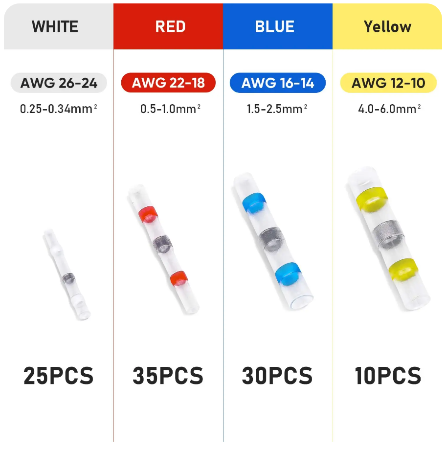 Solderstick Waterproof Solder Wire Connector Kit