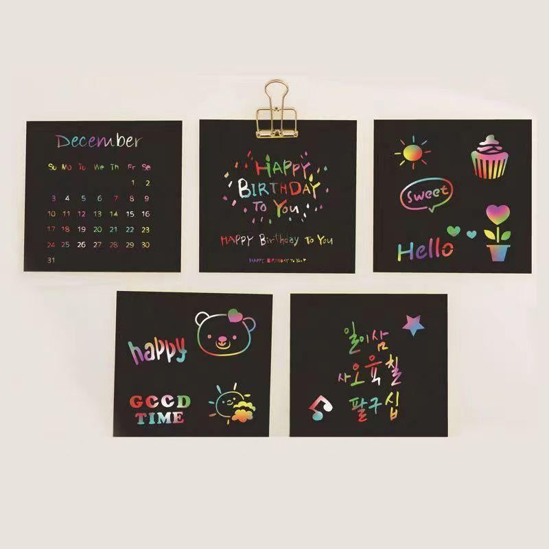 Rainbow Magic Scratch Art Set