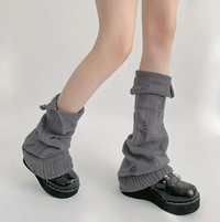 Thumbnail for 🌲 Early Christmas Sale - SAVE OFF 60% 🎁 Lolita Charm Leg Warmer Socks