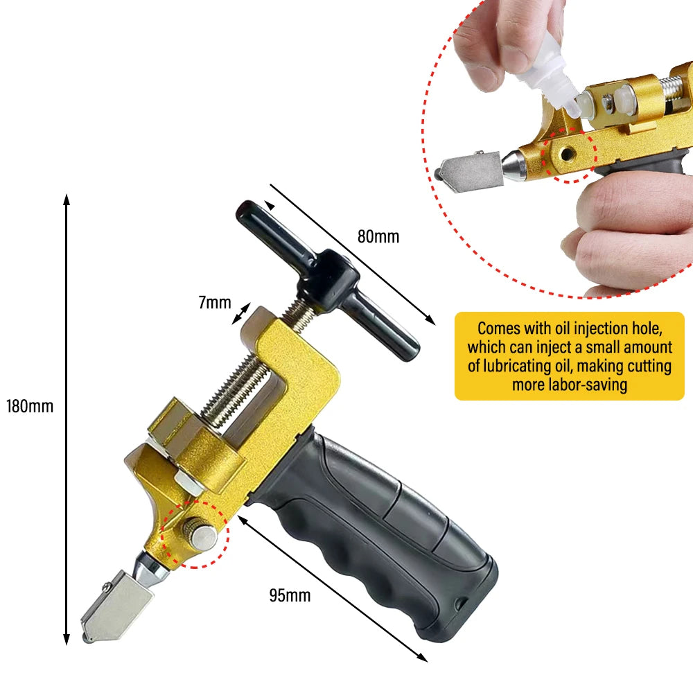 2 in 1 Tile Glass Cutter