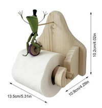 Thumbnail for Frog Bike Toilet Paper Holder