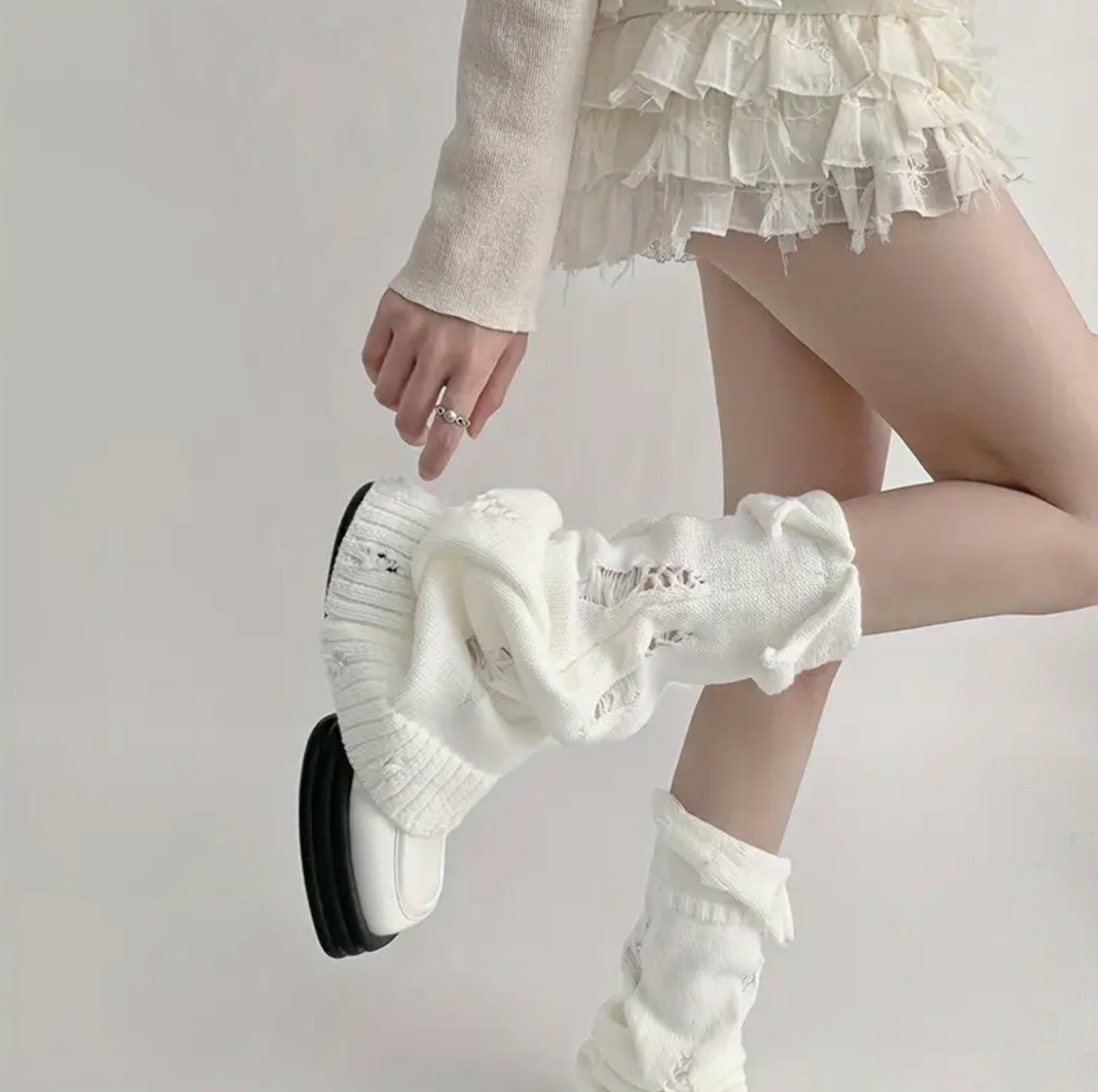 🌲 Early Christmas Sale - SAVE OFF 60% 🎁 Lolita Charm Leg Warmer Socks