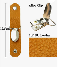Thumbnail for PU leather Hat Clip for Travel
