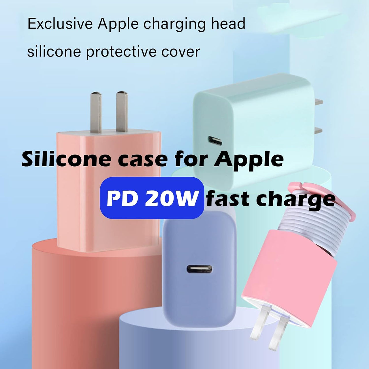 🔥LAST DAY SPECIAL SALE 60% OFF 🔥Silicone Charger Protector for iPhone