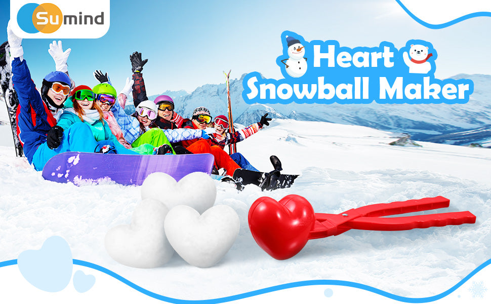 🌲 Early Christmas Sale - SAVE OFF 60% 🎁 Love Heart Snowball Maker