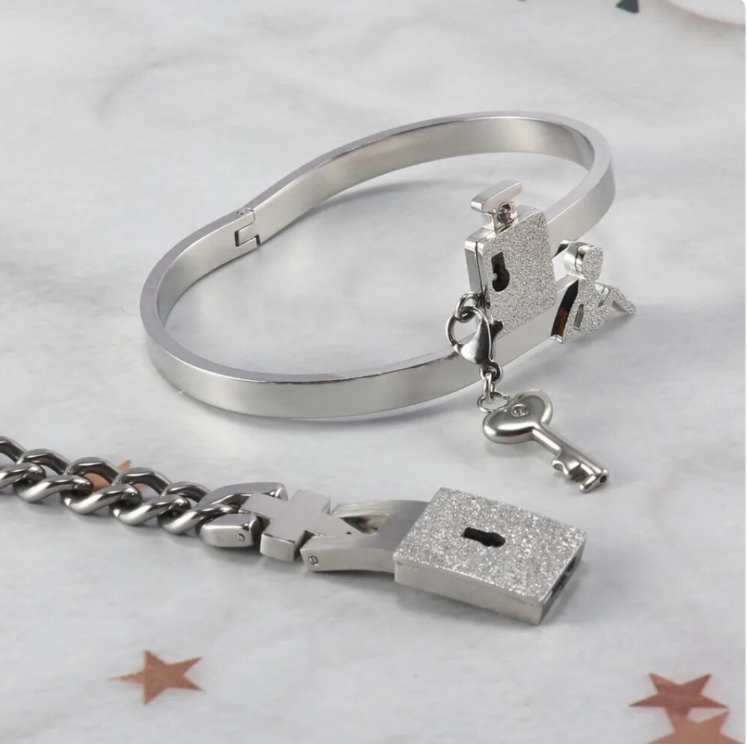 🌲Early Christmas Sale - SAVE OFF 60%🎁 Bracelets Love Heart Key Lock