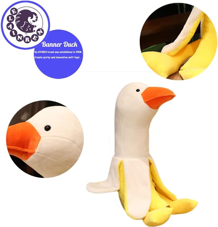 Duck Inside Banana Plush Toy