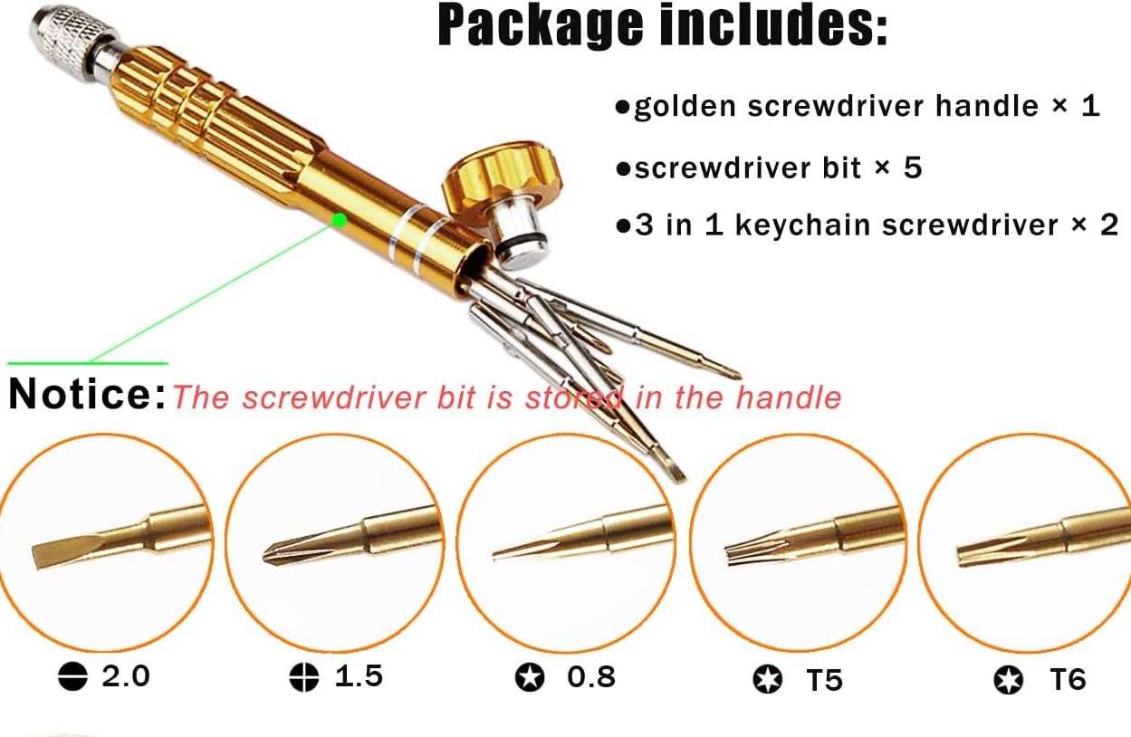 5-in-1 Multifunctional Small Screwdriver