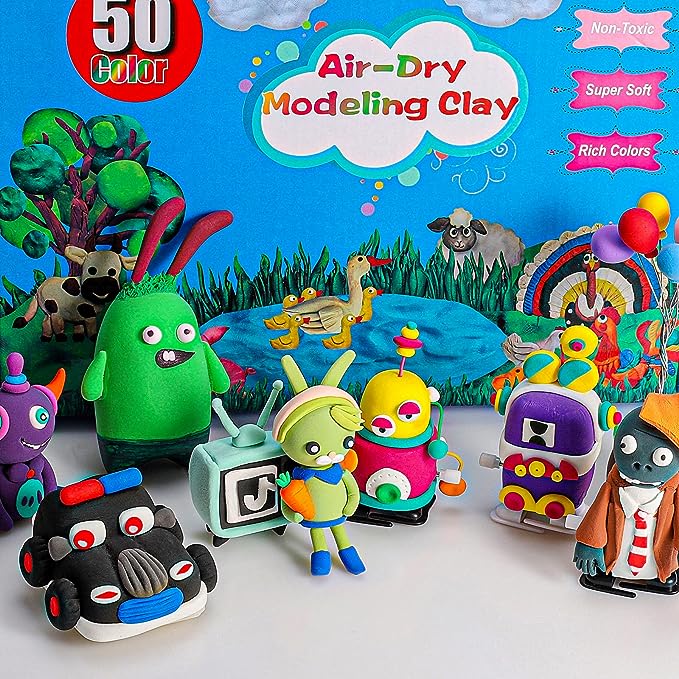36 Colors Air Dry Clay🔥 The Last Day 50% OFF 🔥