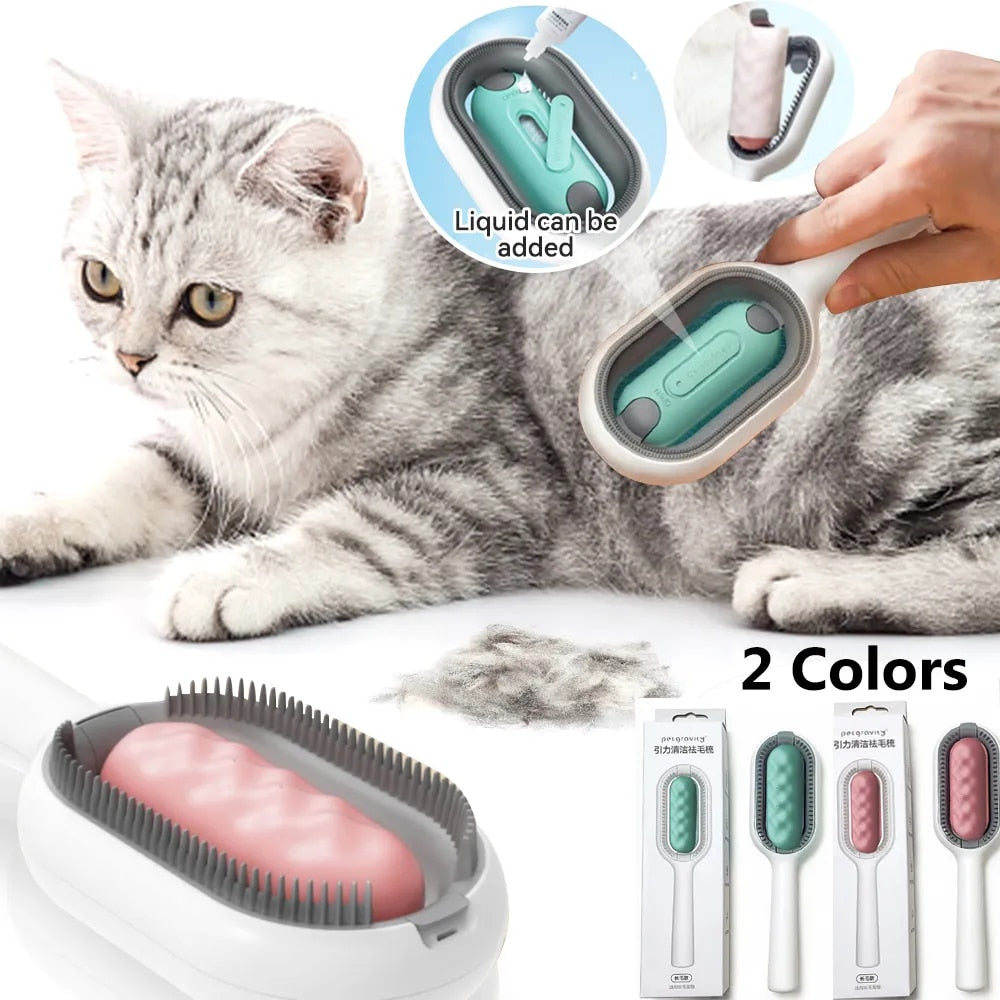 Petgravity™ Pet Hair Brush with Wipes & Watertank