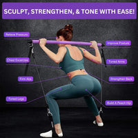 Thumbnail for Pilates Bar Kit with Resistance Bands