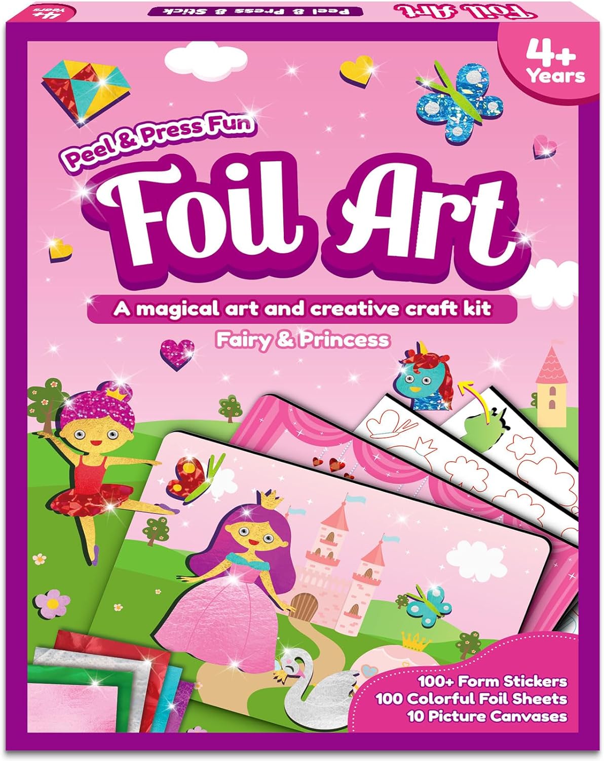 Foil Art Craft Activity for Kids