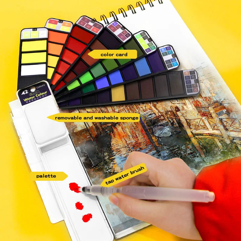 Handy Watercolor Travel Kit