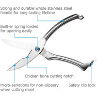 Thumbnail for ALL IN 1 STAINLESS KITCHEN SCISSORS