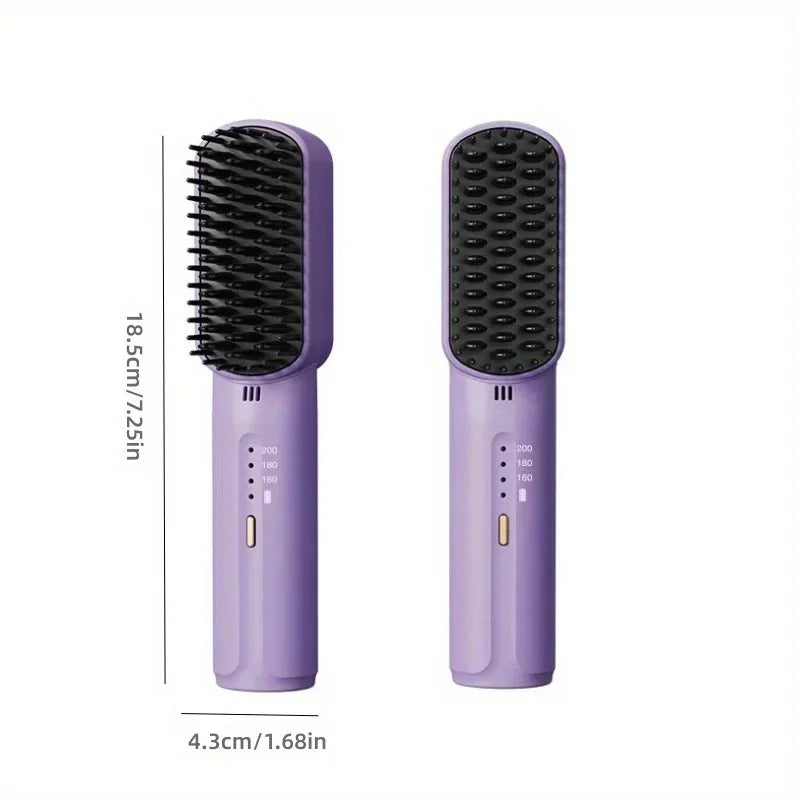 FlexiStraight - Portable Cordless mini hair straightening comb